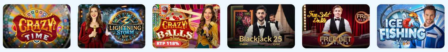 CasinoJoy live casino tables and online games